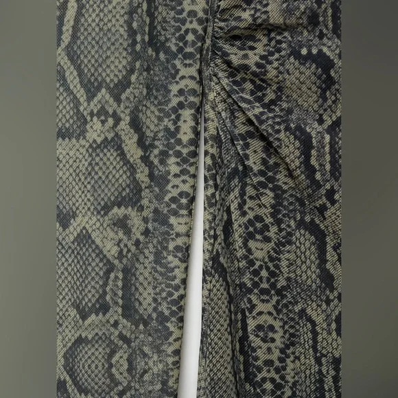 Mango animal print mesh dress NWT - Picture 6 of 6